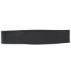 Lenkradbezug Leder schwarz/schwarze Naht für Durchmesser 35-37 cm