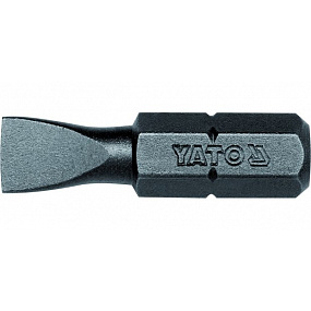 Bit flach 6.5 x 1/4 Zoll, L.25mm 50 Stk