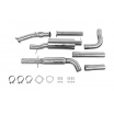 CatBack-Auspuffanlage VW Golf IV Jetta 1.8T FWD + Downpipe 3"