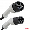 Kabel mit Stecker zum Laden von Elektrofahrzeugen EV 3P 22kW 5m AMIO-04972