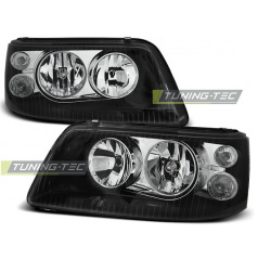 VW T5 04.03-08.09 Klare Frontleuchten schwarz