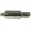 TurboWorks Round Tip II Sportauspuff (76 mm Einlass)