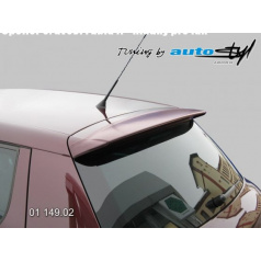 Spoiler 5. Tür - glatt für Skoda Fabia II-Lackierung