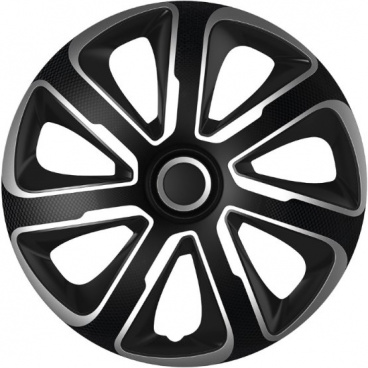 Radkappen LIVORN Carbon Black 13-16" (4er-Set)