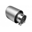Endstück des Schalldämpfers 101mm Eingang 67mm Gebürstet