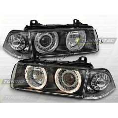 BMW E36 90-99 ANGEL EYES BLACK (LPBM21) - Limousine / Kompakt / Touring