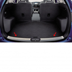 CX-5 2012-2017 Edelstahl-Innenabdeckung für die Ladekante des Kofferraums