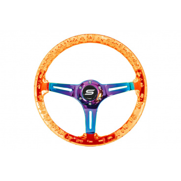 Lenkrad SLIDE 350mm Offset:70mm NeoChrome Acryl Orange Lenkrad SLIDE 350mm Offset:70mm NeoChrome Acryl Orange