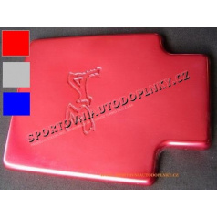 HONDA CIVIC 1992-00, INTEGRA ALUMINIUM-SICHERUNGSKASTENABDECKUNG IN MOTORROT, BLAU, CHROM