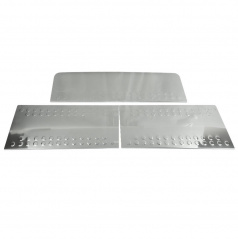 Omtec Mercedes Sprinter W901 1995–06 Einstiegsleisten aus Edelstahl