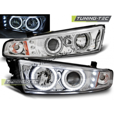 MITSUBISHI GALANT 8 (EA0) 1996–06 KLARE FRONTLICHTER ANGEL EYES CHROM CCFL
