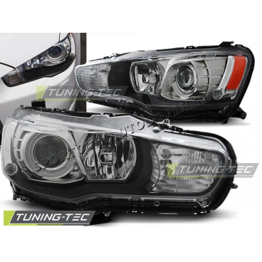 MITSUBISHI LANCER 8 2008–2011 KLARES VORDERLICHT, XENON-OPTIK
