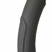Schwarzer Lederlenkradbezug 42 cm