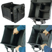 Robuster, vielseitigster Koffer-Organizer, faltbar, 56 x 37 x 32 cm, 62 l