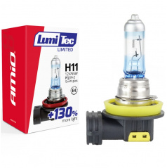 Halogenlampen H11 12V 55W LumiTec LIMITED +130% - 2 Stk