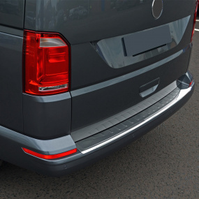 Edelstahl-Heckstoßstangenabdeckung VW T6 2015+ poliert II
