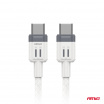 Kabel 'USB-C auf USB-C 60W 100cm FullLINK AMIO-03908