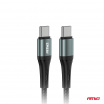 Kabel 'USB-C auf USB-C 60W 100cm FullLINK AMIO-03914