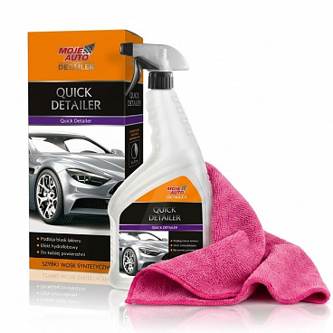 Karosseriepolitur ohne Autowäsche 750 ml + Mikrofasertuch
