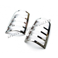 Citroen Berlingo I 96-08 EDELSTAHL Chrom-Rücklichtabdeckungen OMSA LINE