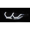 BMW F30/F31 10.2011 - 05.2015 Frontscheinwerfer Angel Eyes LED schwarz DRL
