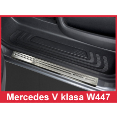 Edelstahl-Einstiegsleisten 2 Stück Mercedes V W447 2014-19