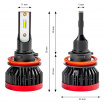 Extra starke LED-Lampen H8, H9, H11 für Hauptscheinwerfer BF-Serie 2 Stk