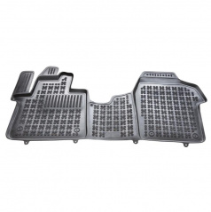 Gummi-Fußmatten, Peugeot Expert III, 2016->, vorne mit zusätzlichem Material auf der Fahrerseite