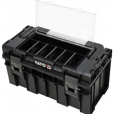 Werkzeugkasten aus Kunststoff mit Organizer 450x260x240mm