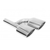 Endrohr 126x74mm Eingang 51mm Mercedes C63 AMG