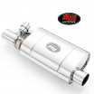 RM-Sportauspuff mit verstellbarer Unterdruck-Soundklappe 350 mm