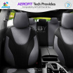 OTOM RUBY 1202 GRAU/SCHWARZ 3-REISSVERSCHLUSS Autositzbezug-Set