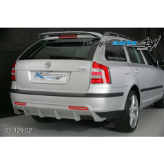 Škoda Octavia II Heckstoßstangendiffusor – Kombi für Lackierung (nicht für RS-Version)