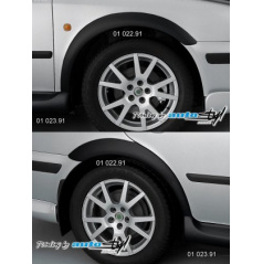 Škoda Octavia Kotflügelverbreiterungen normal - schwarzes Muster*