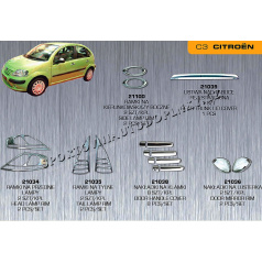 CITROEN C3 CHROM-AUTOZUBEHÖR