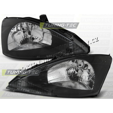 FORD FOCUS MK1 1998–01 KLARES VORDERLICHT SCHWARZ FORD FOCUS MK1 1998–01 KLARES VORDERLICHT SCHWARZ