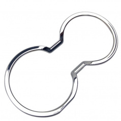 Kia Sportage 2010-15 Edelstahl-Chrom-Getränkeboxrahmen OMTEC