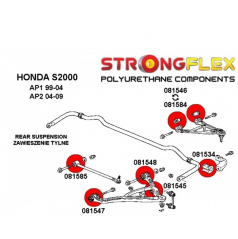 Honda S2000 2005-09 StrongFlex Silentblock-Baugruppe für Hinterachse, nur 14 Stück