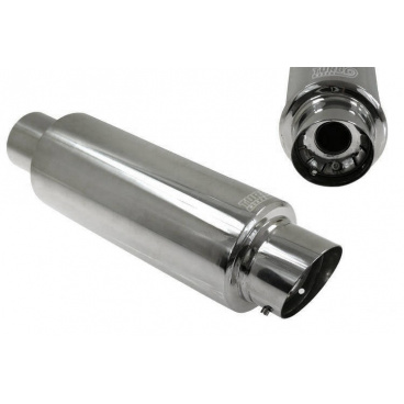 TurboWorks Sportauspuff mit runder Spitze (76 mm Einlass)