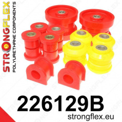 VW Golf IV 1997-2003 4x4 + R32 StrongFlex Satz Silentblöcke für Hinterachse nur 12 Stk