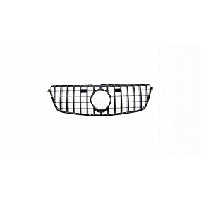 Grill Mercedes-Benz GL X166 GT Glanz Schwarz Kamera Grill Mercedes-Benz GL X166 GT Glanz Schwarz Kamera