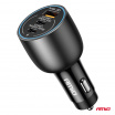 Autoladegerät 2x USB-C + USB-A 12V 24V 100W AMIO-04371