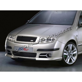 Milotec Stoßstangengitter, schwarz, W. Fabia-Facelift