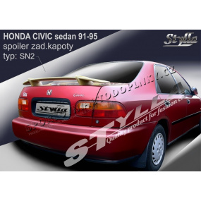 HONDA CIVIC Limousine 91-95 Heckspoiler. Hauben (EU-Homologation)