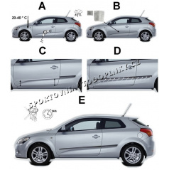 Türseitenschutz - Mazda 6 Combi, 2013 -