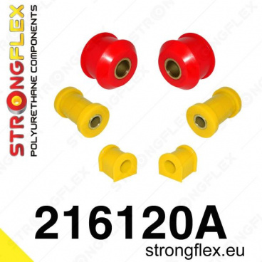 Toyota Celica VI 1994-99 StrongFlex Sport Silentblock-Baugruppe für Vorderachse, nur 6 Stück Toyota Celica VI 1994-99 StrongFlex Sport Silentblock-Baugruppe für Vorderachse, nur 6 Stück