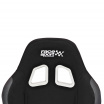 Sportlich verstellbarer Sitz Race Sport Stoff schwarz