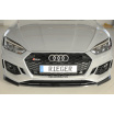 Frontstoßstange Audi RS5 B9, F5 Coupé, 03/17-02/20 Rieger glänzend schwarz