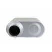 Flowmonster Chamber Sport-2-Kammer-Auspuff (seitlicher Einlass / zentraler Auslass)