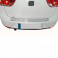 Polierte Edelstahlabdeckung der Oberkante der hinteren Stoßstange Seat Altea XL 2006-2015